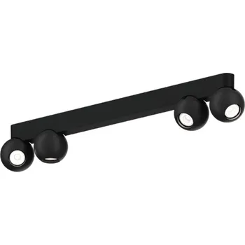 Wever & Ducré Praktické stropní svítidlo se čtyřmi polohovatelnými zdroji Leca Ceiling 4.0 Barva: Černá 188464B3 Praktické stropní svítidlo se čtyřmi polohovatelnými zdroji Leca Ceiling 4.0