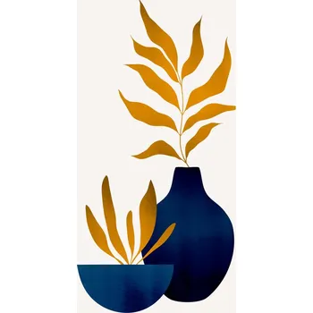 Plakát Plakát, Obraz - Autumn Flowers 1, Kubistika