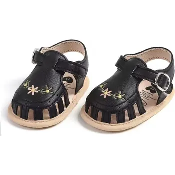 Capáčky Sandálky 6-12 měsíců / M2058-2 / černá