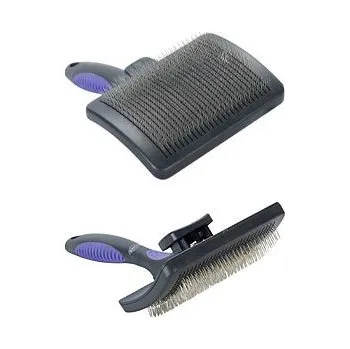 Kartáč pro zvířata Kartáč na srst samočistící hrubý L BUSTER