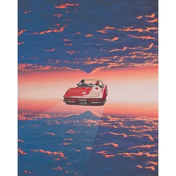 Plakát Plakát, Obraz - Clouds cinema, spacerocket art