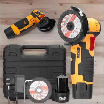 úhlová bruska AKU mini úhlová bruska T-70 + náhradní baterie