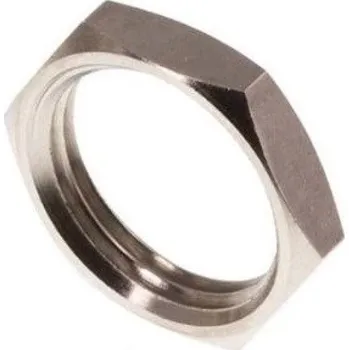 Matice TS Pojistná matice G1/4", poniklovaná mosaz