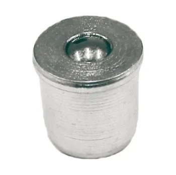 Mazací zátka k zalisování D průměr 6 mm