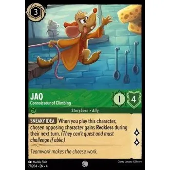 Sběratelská karetní hra URS 077/204 Jaq - Connoisseur of Climbing Verze: NORMAL, Stav Produktu: Near Mint