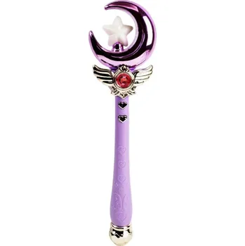 Hračka pro nejmenší Kouzelná hůlka fialová s měsíčkem Magic Princes