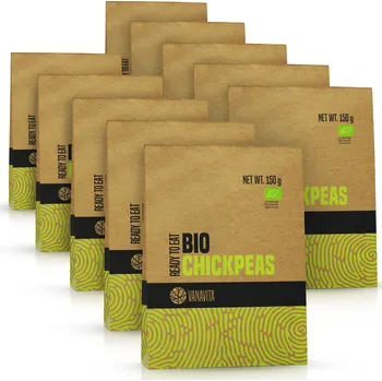 Anabolizér VanaVita BIO Cizrna - Ready to eat 10 x 150 g