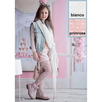 Dámské punčochy KNITTEX Punčochové kalhoty Lora20 Barva: bianco, Velikost: 128-134