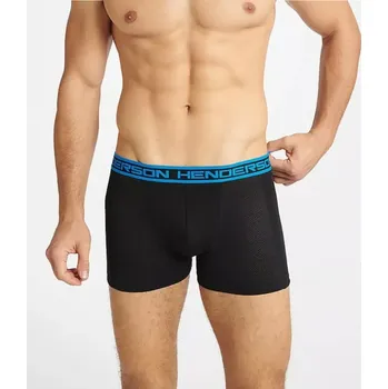 Boxerky Henderson 175642 Boxer 2 Pack černá/modrá