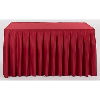 Dámská sukně Rautová sukně červená- zakázková výroba Délka sukně: 400 cm