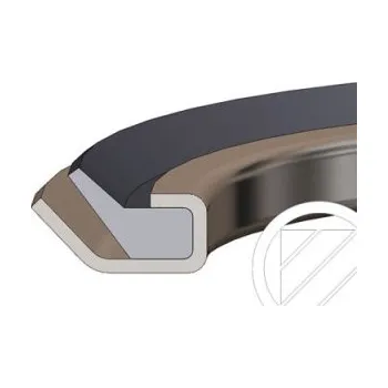 Těsnění výfuku Axiální těsnění 17x32x4/23 VRM01 NBR