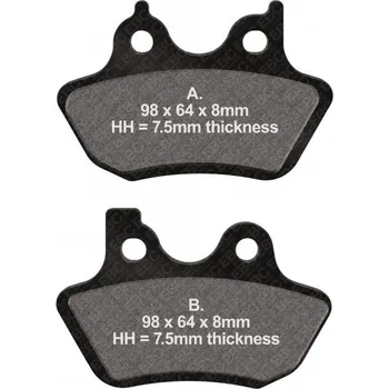 Auto-moto Brzdové destičky EBC FA400VLD