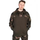 Mikina Fox LW Khaki/Camo Split Zip Hoody Velikost XL