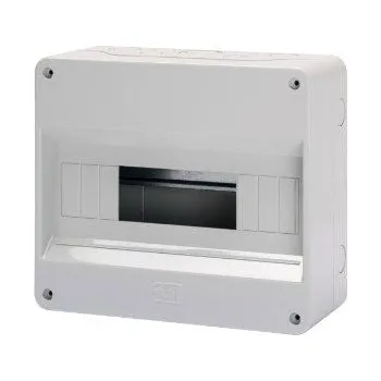 modulární přístroj a rozvaděč GEWISS GW40028 Rozvodnice 40 CD na omítku, 12M, IP40, šedá, bez dvířek