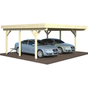 Zahradní stavba Garážový přístřešek Karl 20,6 m2