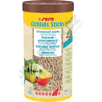 Krmivo pro rybičky Sera Cichlids Sticks 1000ml