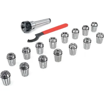 Sada 15ks kleštin 1-16mm, s držákem ER25, stopka MK3