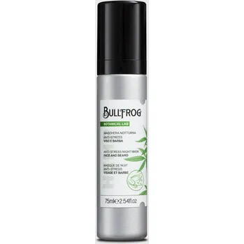 Pleťová maska Bullfrog Anti-Stress Night Mask antistresová noční maska na obličej a vousy 75 ml