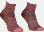Ortovox dámské merino ponožky Alpine Light Quarter Socks W Barva: mountain rose, Velikost: 42-44