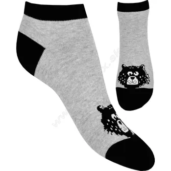 WOLA Kotníkové ponožky w21.p01-vz.663 Barva: Q35, Velikost: 24-26(16-17)