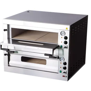 Kuchyňský gril Pizza pec dvoupatrová 8x d=33 cm | REDFOX - E 8