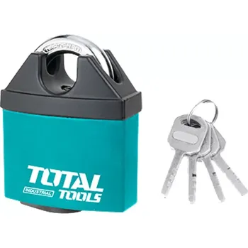 Visací zámek Zámek visací proti povětrnostním vlivům 50mm industrial TOTAL TBLK38501