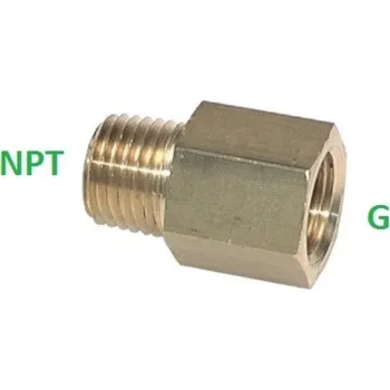 Fitinka TS Redukce NPT3/4" vnější - G3/4" vnitřní, mosaz