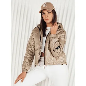 Dámská cargo bunda Dámská bunda DSTREET ARON KARAMELOVÁ M