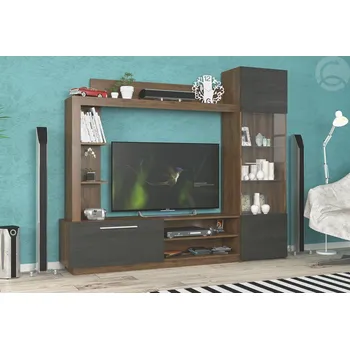 Obývací stěna Obývací stěna TRENTO ořech/nothern tree