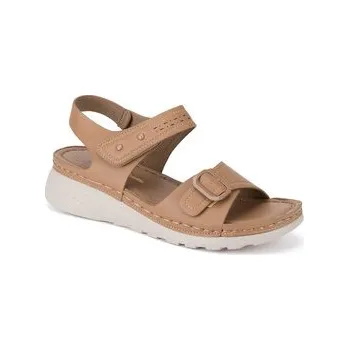 Dámské sandále Sandály Clara Barson WYL0510-07 Hnědá 39