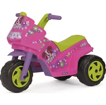 Dětské vozidlo Mini Puppy 6V s olověnou baterií (Peg Perego jednomístná tříkolka )