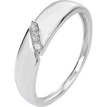 Prsten Bealio BEALIO Stříbrný prsten DECENTNÍ zirkon Velikost prstenu: 63 03-13085-2360