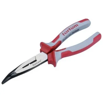 Kleště půlkulaté zahnuté 200mm 61CrV5 FORTUM