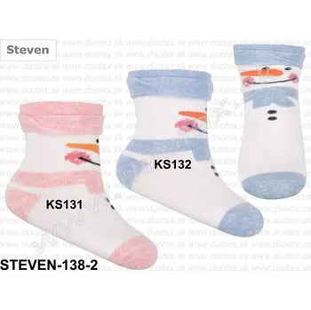 STEVEN Dětské ponožky Steven-138-2 Barva: KS131, Velikost: 23-25(15-17)