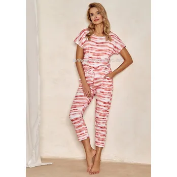 Dámské pyžamo TARO Dámské pyžamo Zara3117 Barva: ss41-biela, Velikost: XL