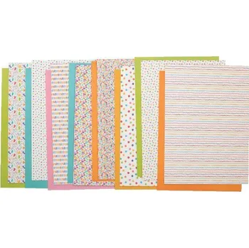 Karton dekorační barevné motivy 25x35 cm 160g/m2 - 40 ks