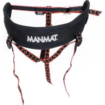 Běžecký opasek pro psa ManMat opasek CANICROSS - indiánská červená S
