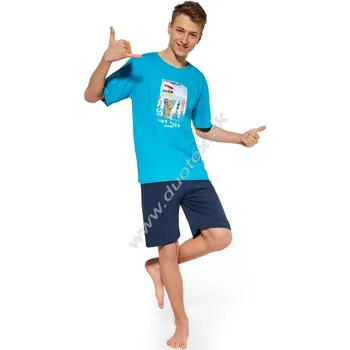 Chlapecké oblečení CORNETTE Chlapecké pyžamo 519-Tropical Barva: 519/37, Velikost: 182/L