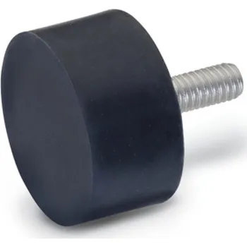 Silentblok nápravy ELESA+GANTER Silentblok DVA.4-40-30-SST-M8-23-55