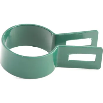 Příslušenství pro plot Objímka plotového panelu pro sloupek 76 mm, koncová, zelená