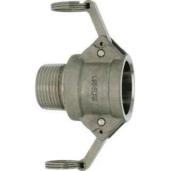 Zahradní hadice LÜDECKE KAMLOK SS AG B - rychlospojka vnější z. NPT 3/4", PN 16 bar