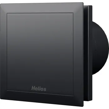 Domácí ventilátor Helios MiniVent M1/100 F BLACK designový ventilátor s hygrostatem