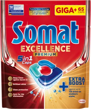 Tableta do myčky Somat Excellence Premium 5v1 tablety do myčky