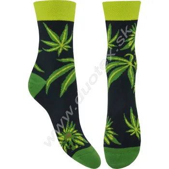 Dámské ponožky SKARPOL Veselé ponožky Skarpol-080-maryska Barva: čierna, Velikost: 35-38(22-24)