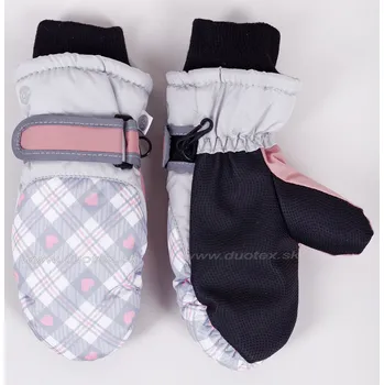 Rukavice YO Rukavice REN-0314G Barva: sivá, Velikost: 14cm