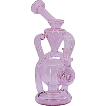 Dýmka 67574 Skleněný bong 24cm