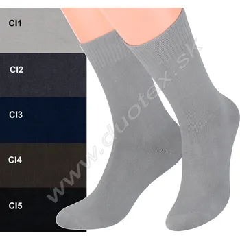 Pánské ponožky STEVEN Pánské ponožky Steven-015 Barva: CI4-tm.hnedá, Velikost: 41-43(27-28)