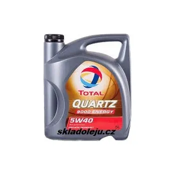 Motorový olej TOTAL QUARTZ 9000 5W-40 karton 3x5L