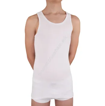 Pánské tílko DUOTEX Pánské tílko Devan Barva: Biela, Velikost: 52-54(L)