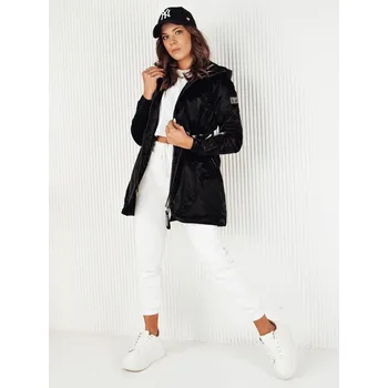 Dámský kabát Dámská parka DSTREET HENRY ČERNÁ S